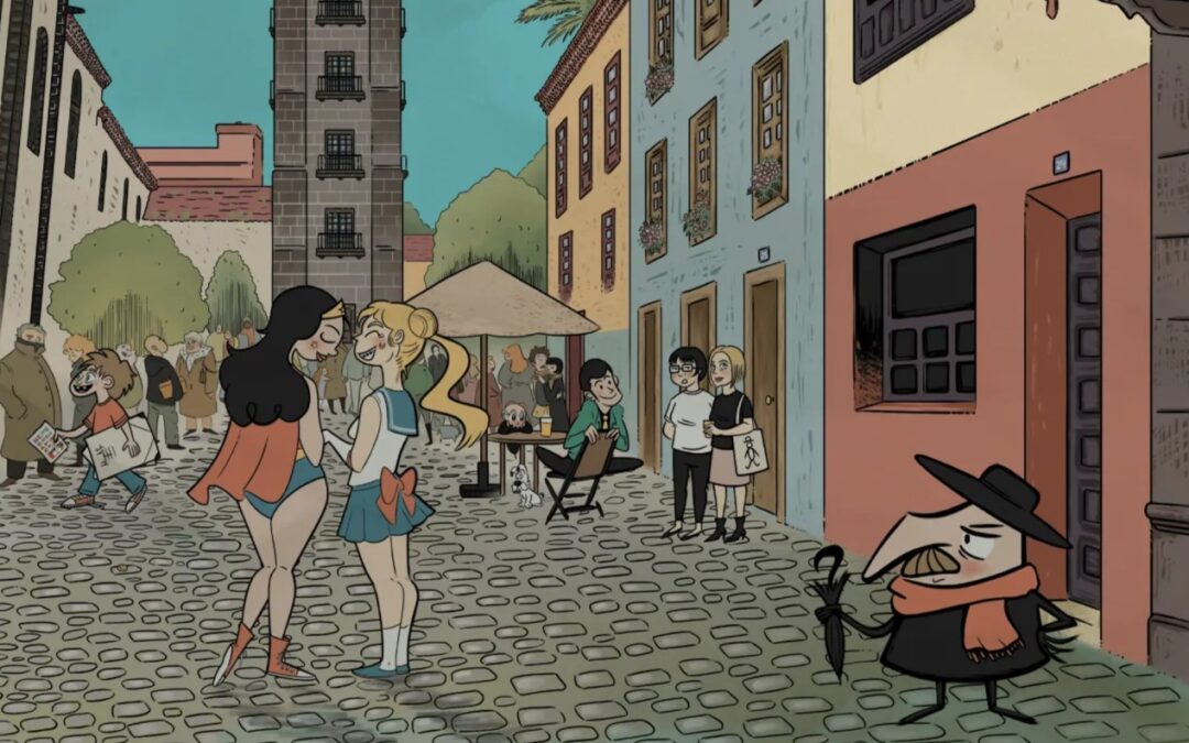 Irene Morales, autora del cartel oficial de la XVI Semana del Cómic de La Laguna