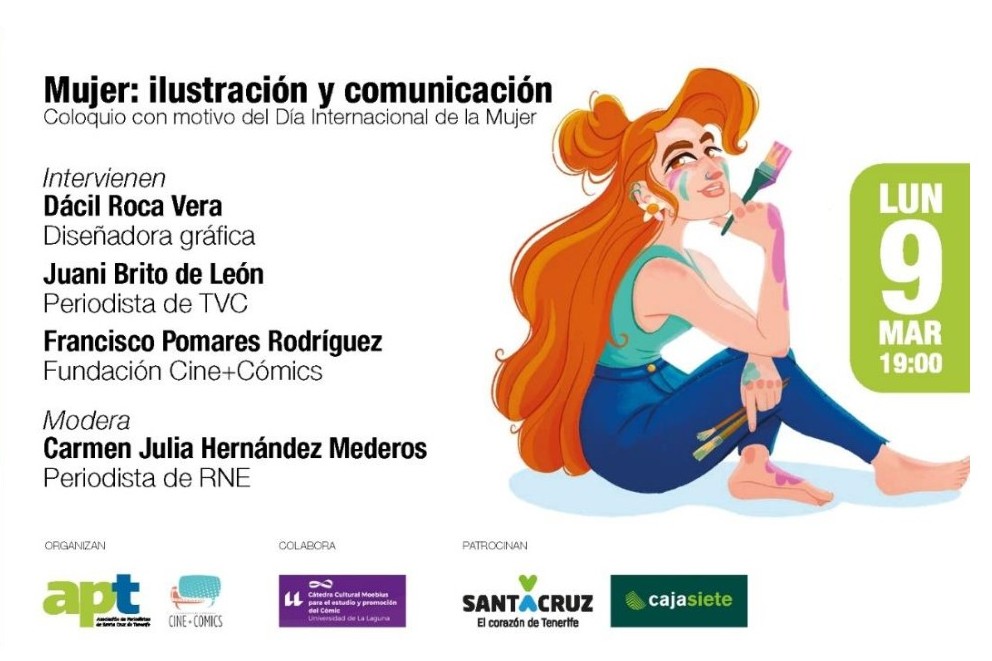 La Asociación de Periodistas de Santa Cruz de Tenerife y la Fundación organizan el encuentro “Mujer: ilustración y comunicación”