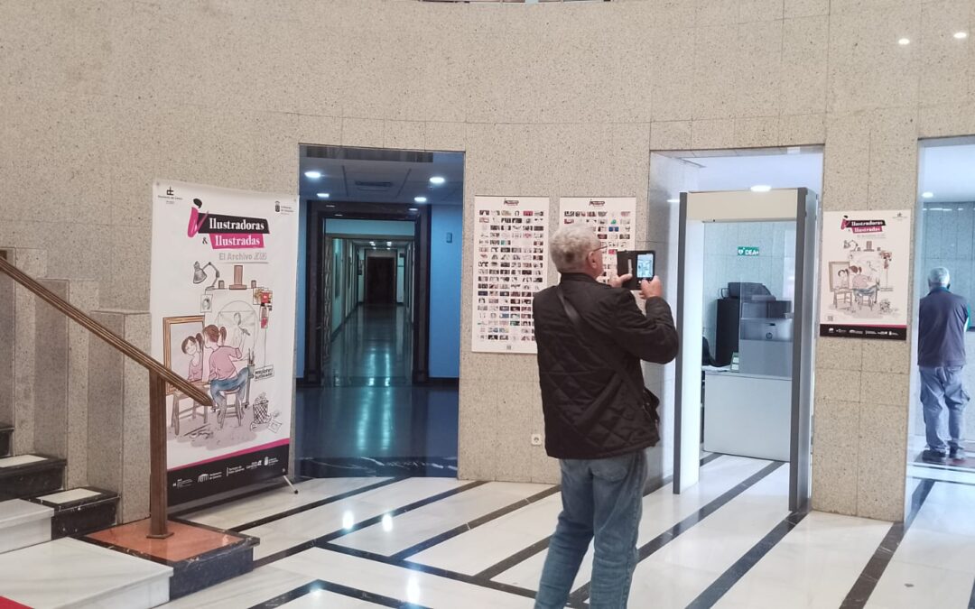 ‘Ilustradoras & Ilustradas: El Archivo’ ya se encuentra instalada en Las Palmas de Gran Canaria