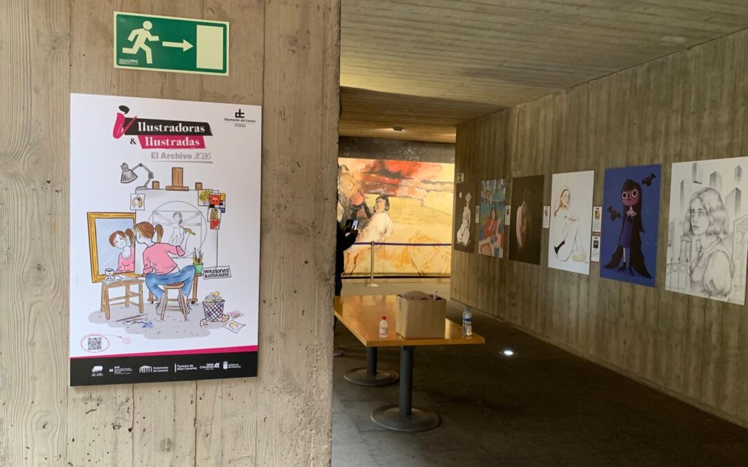 La Fundación Cine+Cómics instala ‘Ilustradoras & Ilustradas: El Archivo’ en la sede de Presidencia del Gobierno de Canarias en Tenerife