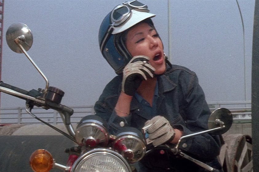 ‘Stray Cat Rock Delinquent Girl Boss/ Stray Cat Rock: Female Boss’, por Samuel Fariña
