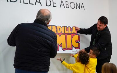 Alumnos del CEIP Nuestra Señora del Buen Viaje visitan la exposición “Ilustradoras & Ilustradas: El Archivo” en Granadilla