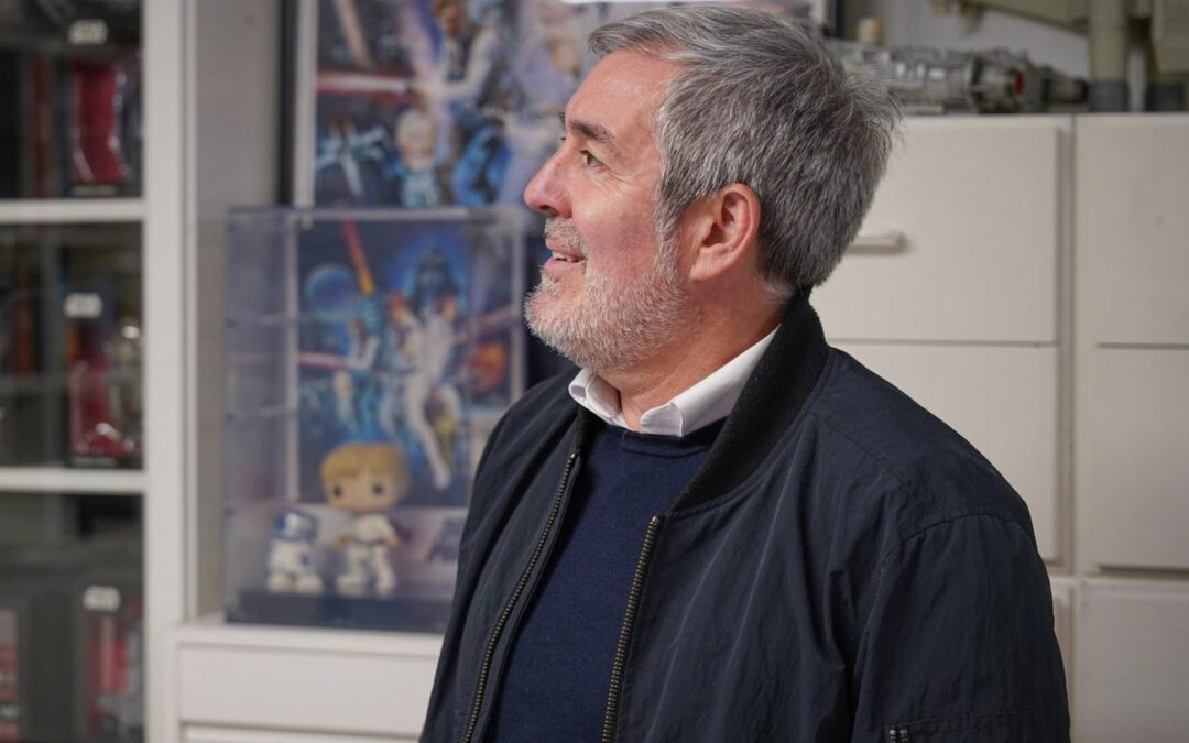 Fernando Clavijo visita la Fundación por el Día del Cómic