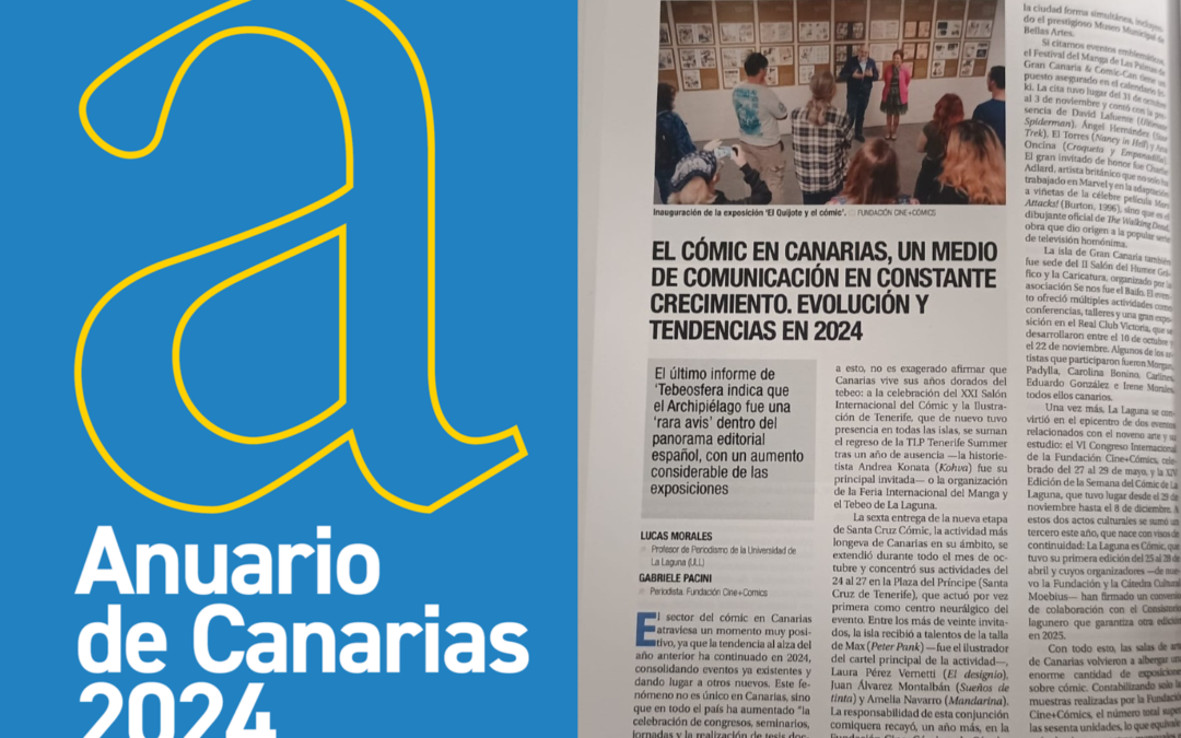 El Anuario de Canarias vuelve a abordar la situación del tebeo en las Islas