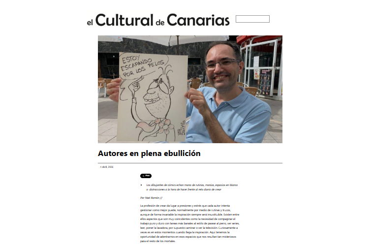 EL CULTURAL DE CANARIAS | Autores en plena ebullición