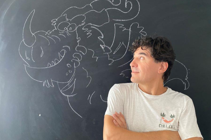 Bruno Lanzarote trae ‘Los dragones de San Borondón’ a La Laguna es Cómic