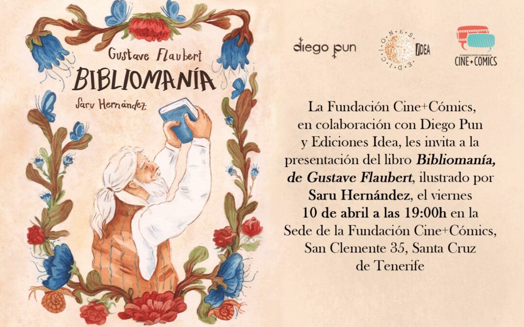 Saru Hernández ilustra ‘Bibliomanía’, de Gustave Flaubert