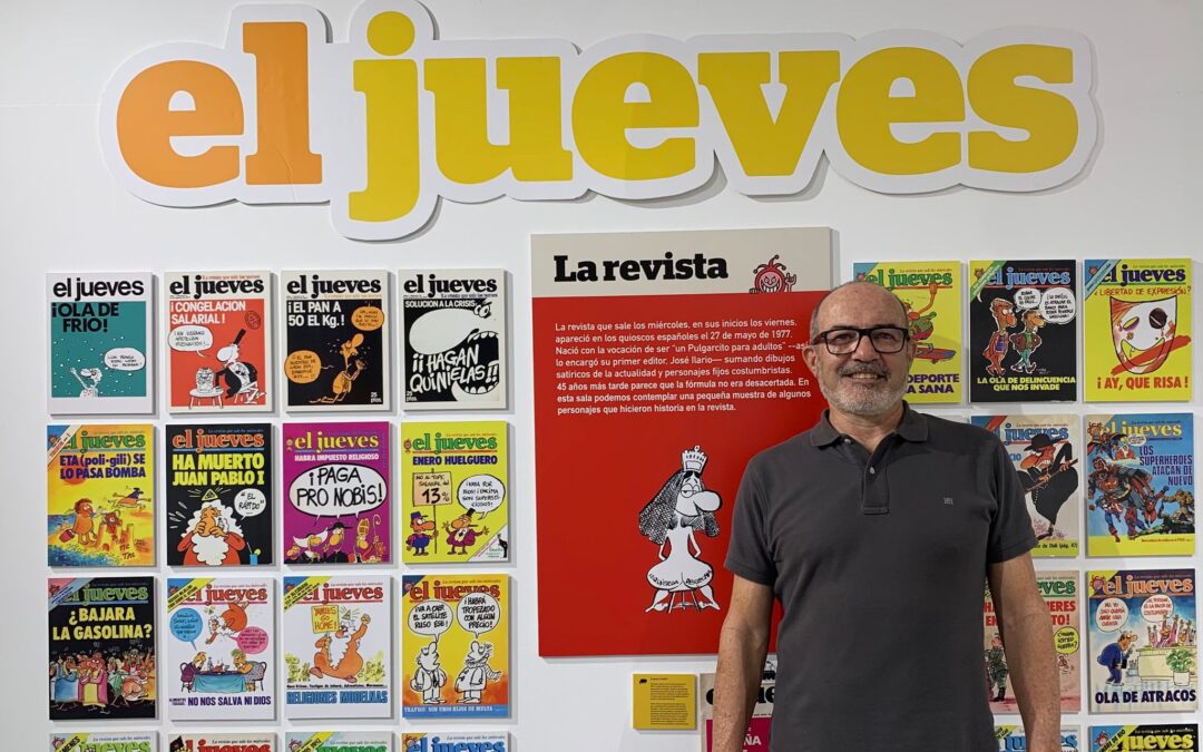 La Fundación incorpora a su fondo una importante colección de ‘El Jueves’, donada por el diseñador Juanma Santos