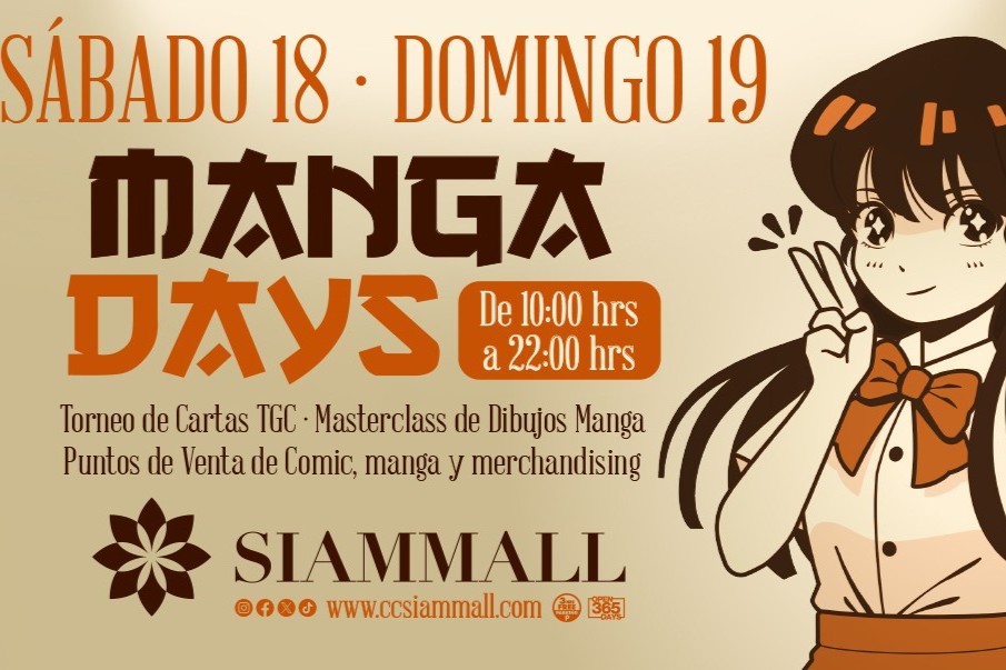 Siam Mall celebra la cultura asiática con la primera edición de Manga Days