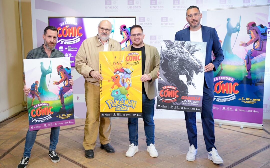 Adrián del Castillo, concejal de Cultura de La Laguna: “La III Feria del Manga y el Tebeo abre el municipio a todas las formas de expresión artística”