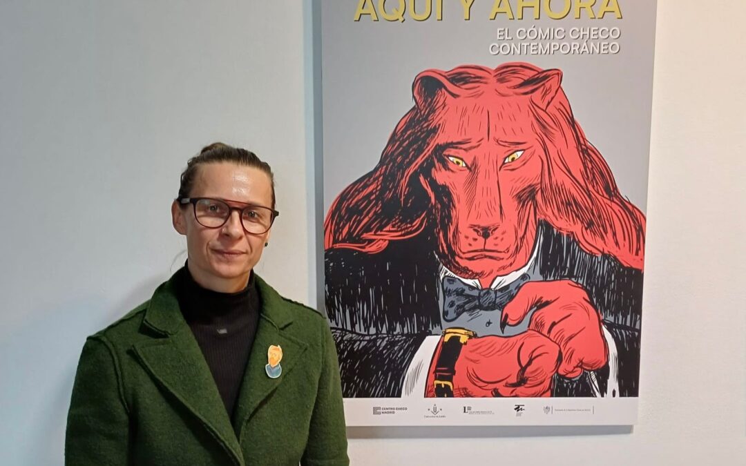 Katerina Valentová trae a Tenerife una exposición de cómic checo contemporáneo