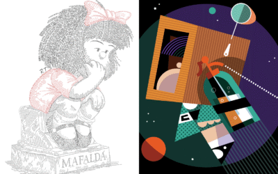 Pablo Lobato y Rute Helena Fuscella obtienen dos menciones honoríficas en el Concurso Internacional de Ilustración ‘Mafalda’
