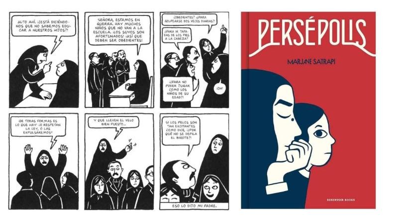 La Fundación Cine+Cómics homenajea a Marjane Satrapi comenzando las actividades de “La Biblioteca de Viñetas” con la lectura de ‘Persépolis’