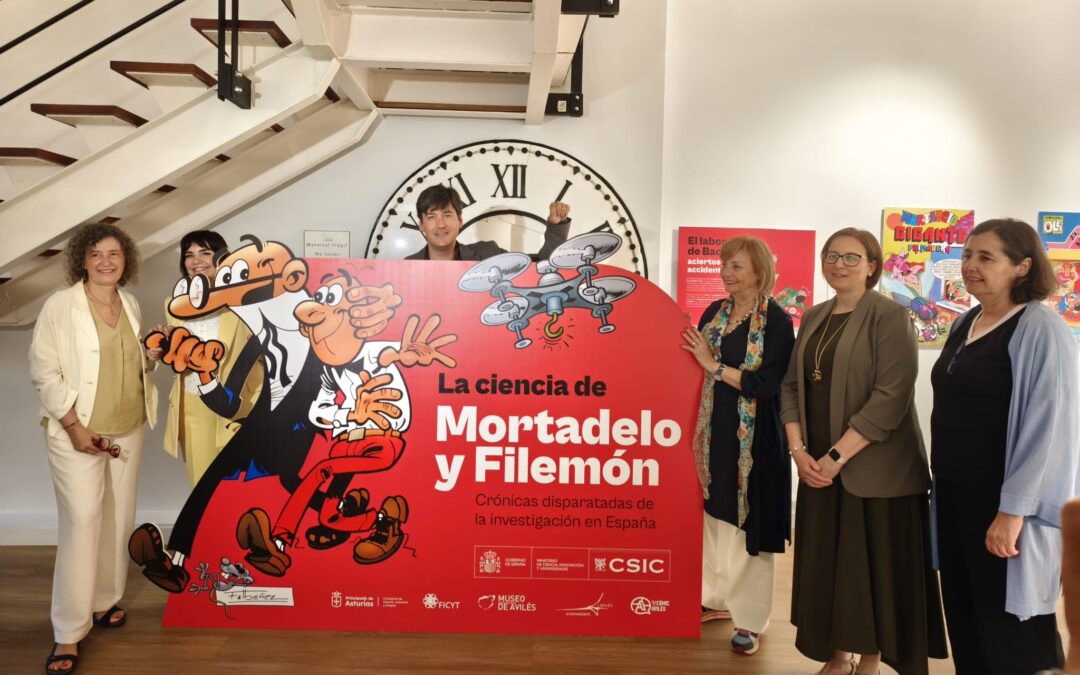 El Museo de Historia Urbana de Avilés acoge la exposición ‘La ciencia de Mortadelo y Filemón’