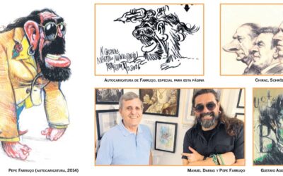 Doble exposición de Farruqo en la sede de la Fundación Cine+Cómics