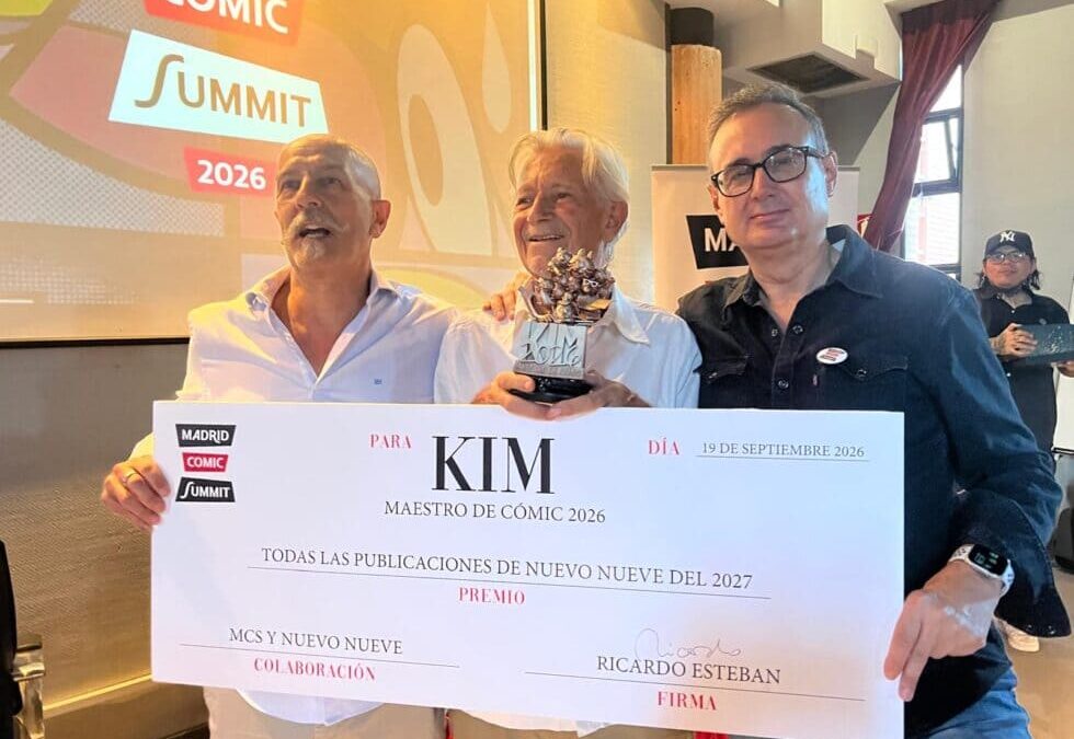 Kim, reconocido como Gran Maestro del Cómic Español en el Madrid Comic Summit