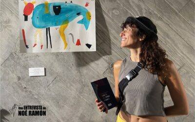 Cristina Guitián Reyes, artista multidisciplinar: “El auge de los murales se debe a que nuestra capacidad de atención está cada vez más limitada, nos cuesta sorprendernos o mirar algo”