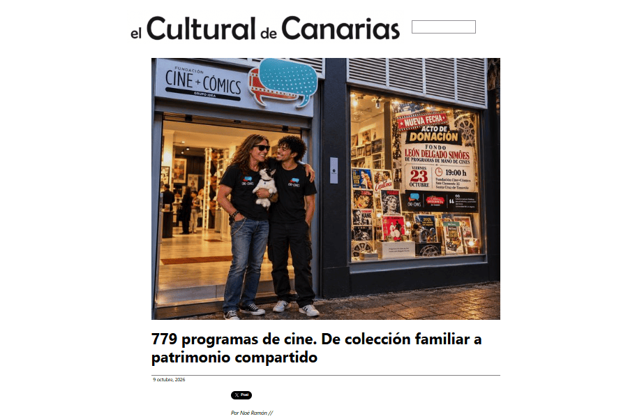 EL CULTURAL DE CANARIAS | 779 programas de cine. De colección familiar a patrimonio compartido