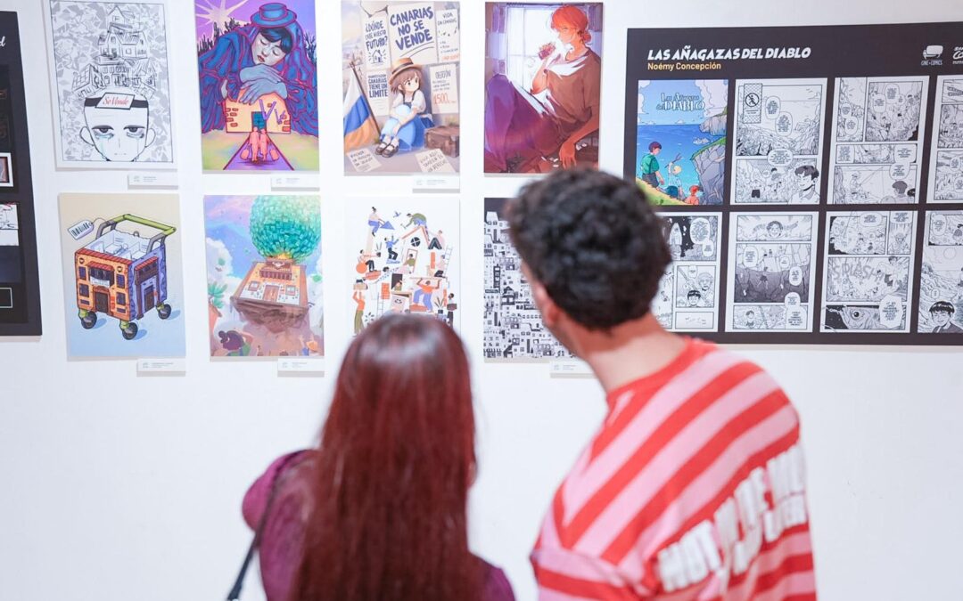 Santa Cruz Cómic lleva las obras del Certamen ‘Juventud Canaria’ al CIJ del Cabildo de Tenerife